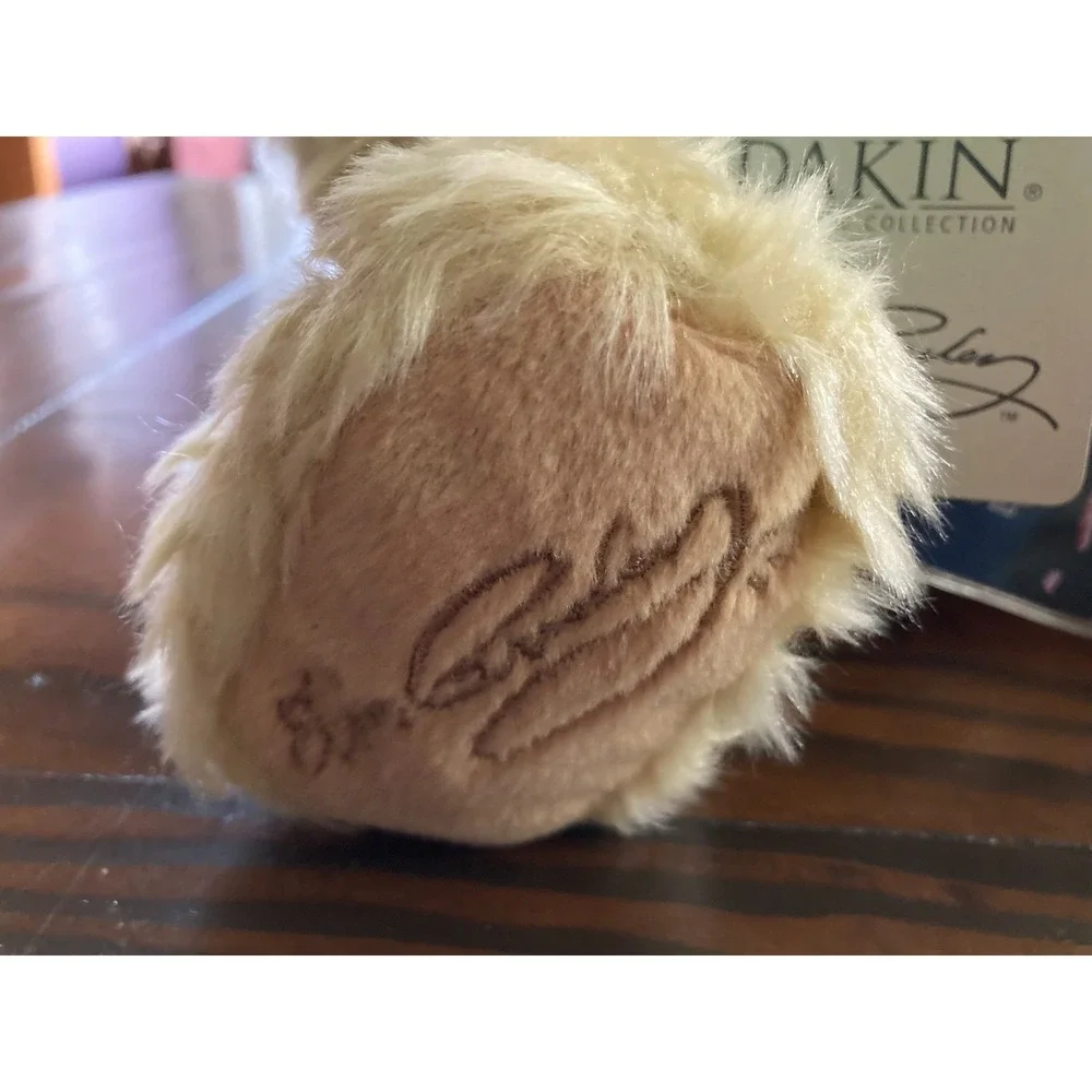Vintage Dakin Elvis Presley Bear with COA Black Jacket 2000 Signature Collection